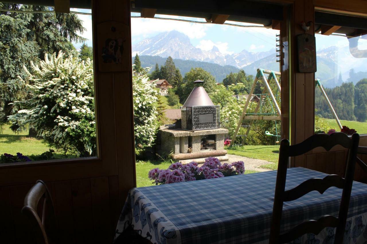 Chalet Le Slalom Arveyes 외부 사진