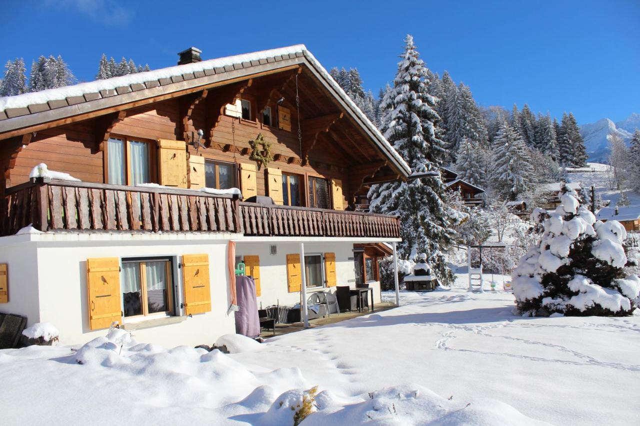 Chalet Le Slalom Arveyes 외부 사진